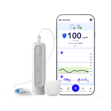 MiniMed Flex pump system with Simplera sensor and MiniMed app