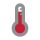 red thermometer