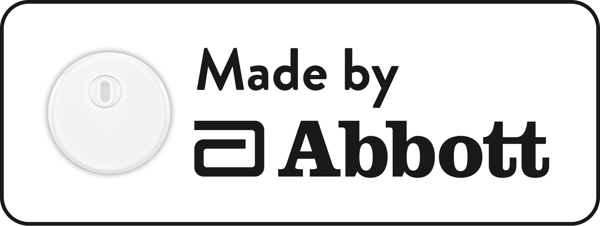 Instinct sensor, made by Abbott