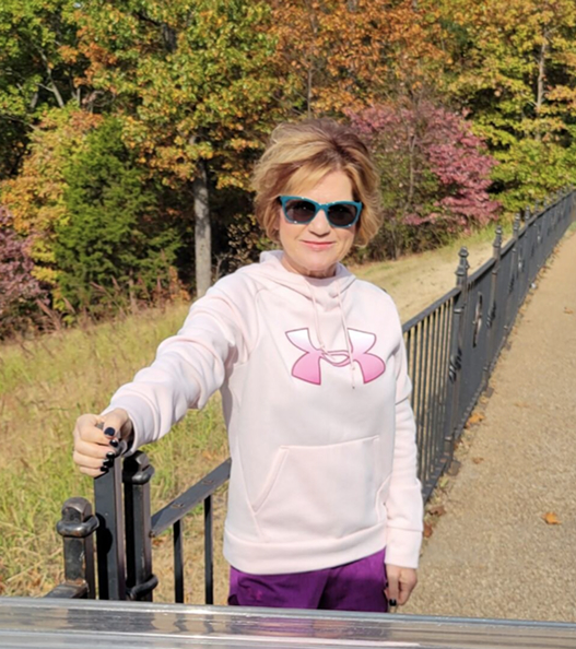 <p>“I go to the gym every day and work out lifting weights, kickboxing, rowing, and running, and I’ve never pulled it out or hung it on anything.”</p>
