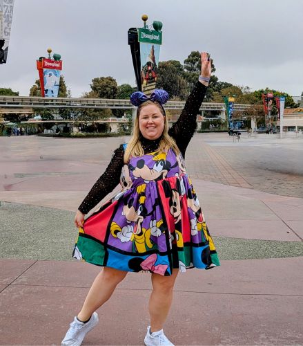 MiniMed Champion and employee Lynda at Disneyland