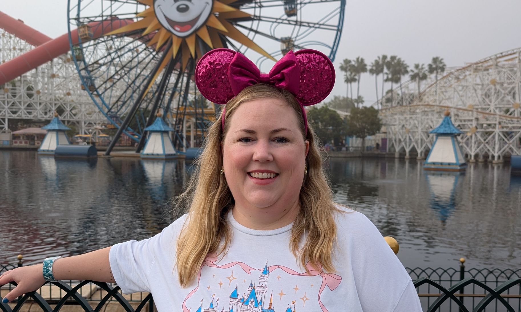 MiniMed Champion and employee Lynda at Disneyland