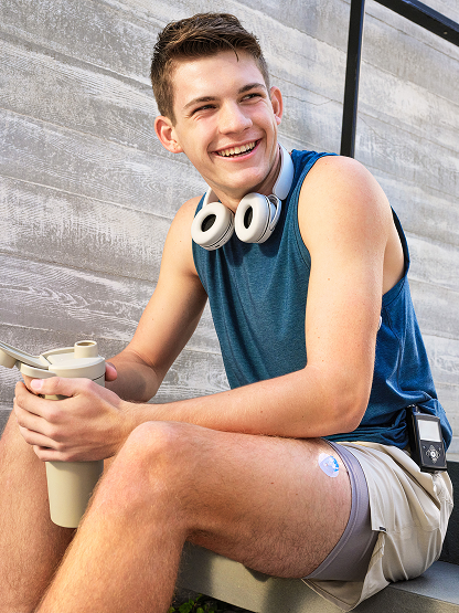 <p>"The MiniMed 780G system let's me focus on the important things like friends, family, and having fun!"</p>
