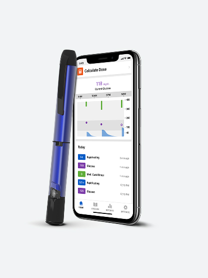 <p>2020<br />
Smart insulin pen with CGM</p>

