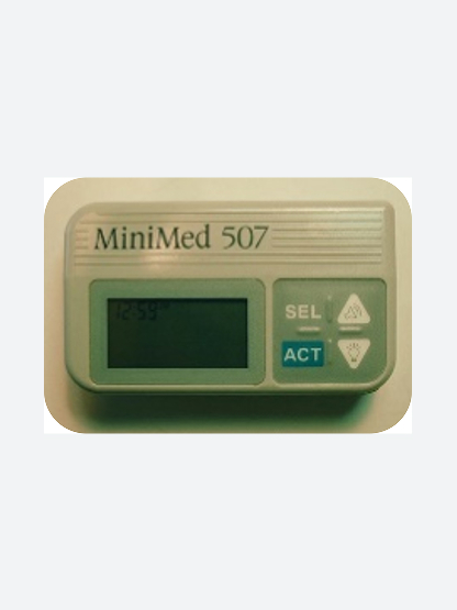 <p>1998<br />
The MiniMed™ 507</p>
