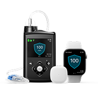 MiniMed 780G pump and smartphone