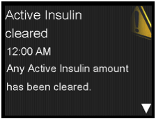pump-630g-active-insulin-cleared-screen