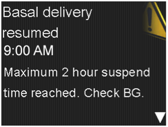 pump-630g-basal-delivery-resumed-max-2-hour-screen