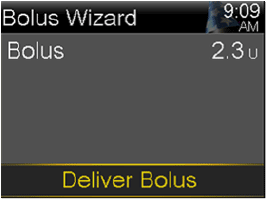 pump-630g-bolus-wizard-screen-deliver-bolus-selected