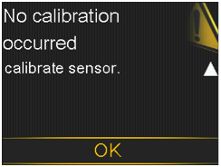 pump-630g-no-calibration-occured-screen-confirm-sensor-signal-ok-selected