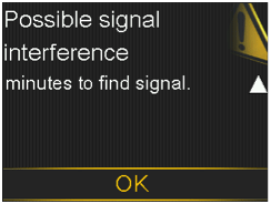 pump-630g-possible-signal-interference-screen-ok-selected