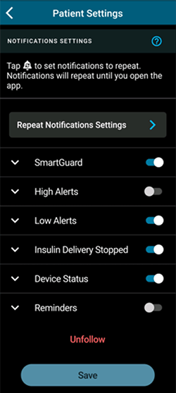 carelink-connect-patient-settings
