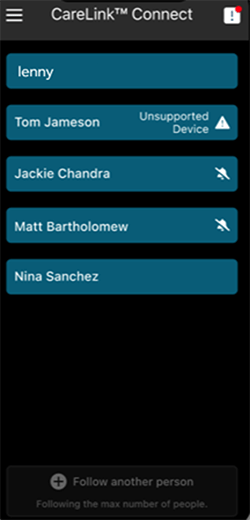 carelink-connect-profile-screen