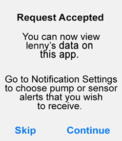 carelink-connect-request-accepted-screen