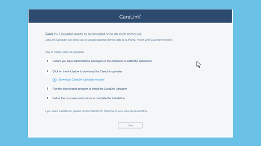 carelink-uploader-installer-how-to-install-screen
