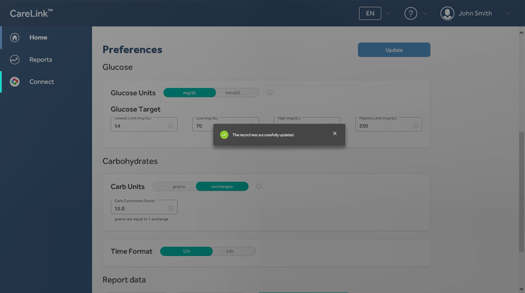 carelink-using-report-data-screen-update-successful-modal