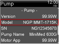 pump-630g-pump-screen-model-selected