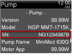 pump-630g-pump-screen-serial-number-selected