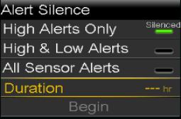 pump-780g-alert-silence-screen-duration-selected