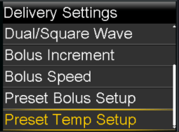 pump-780g-delivery-settings-screen-preset-temp-setup