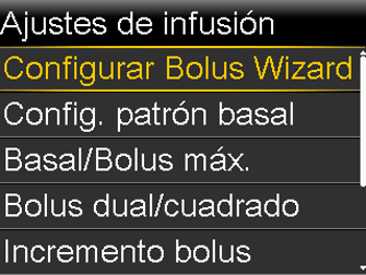 pump-780g-es-ajustes-de-infusion-screen-configurar-bolus-wizard-selected