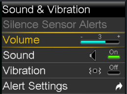 pump-780g-sound-and-vibration-screen-volume-selected