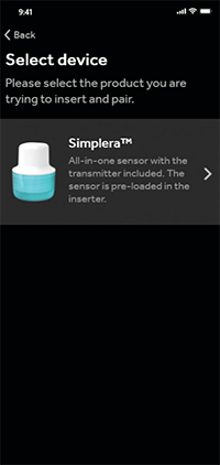 simplera-select-device-screen