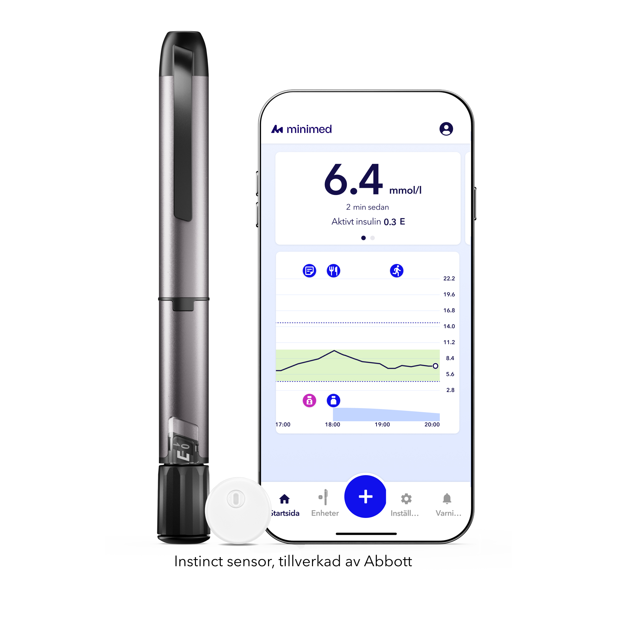 MiniMed Go system with InPen, and instinct sensor, 