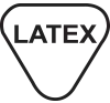 Contains natural rubber or latex