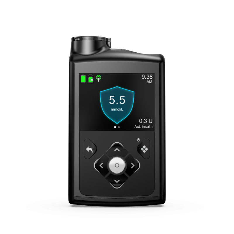 MiniMed 780G system with smartphone